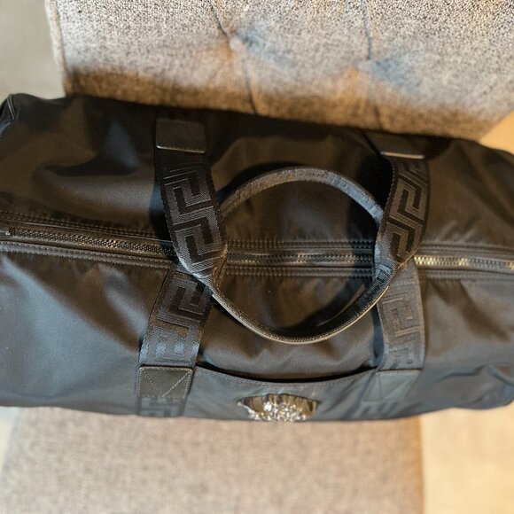 Versace Authentic Nylon Boston Bag - Picture 3 of 16
